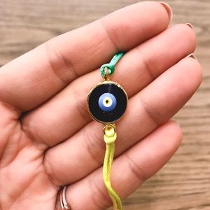 (NEW) Rope Colorful Evil Eye Bracelet